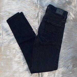 American Eagle Outfitters Black Skinny Stretch Jeans